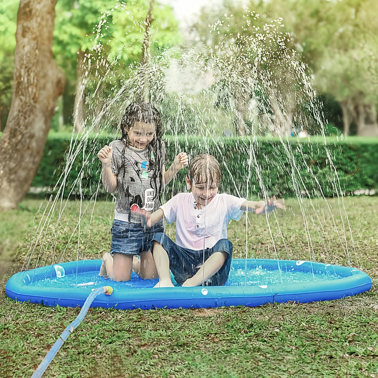 AquaJoy™ Splash Pad - rutschfeste Wasserspass für Kinder und Babys