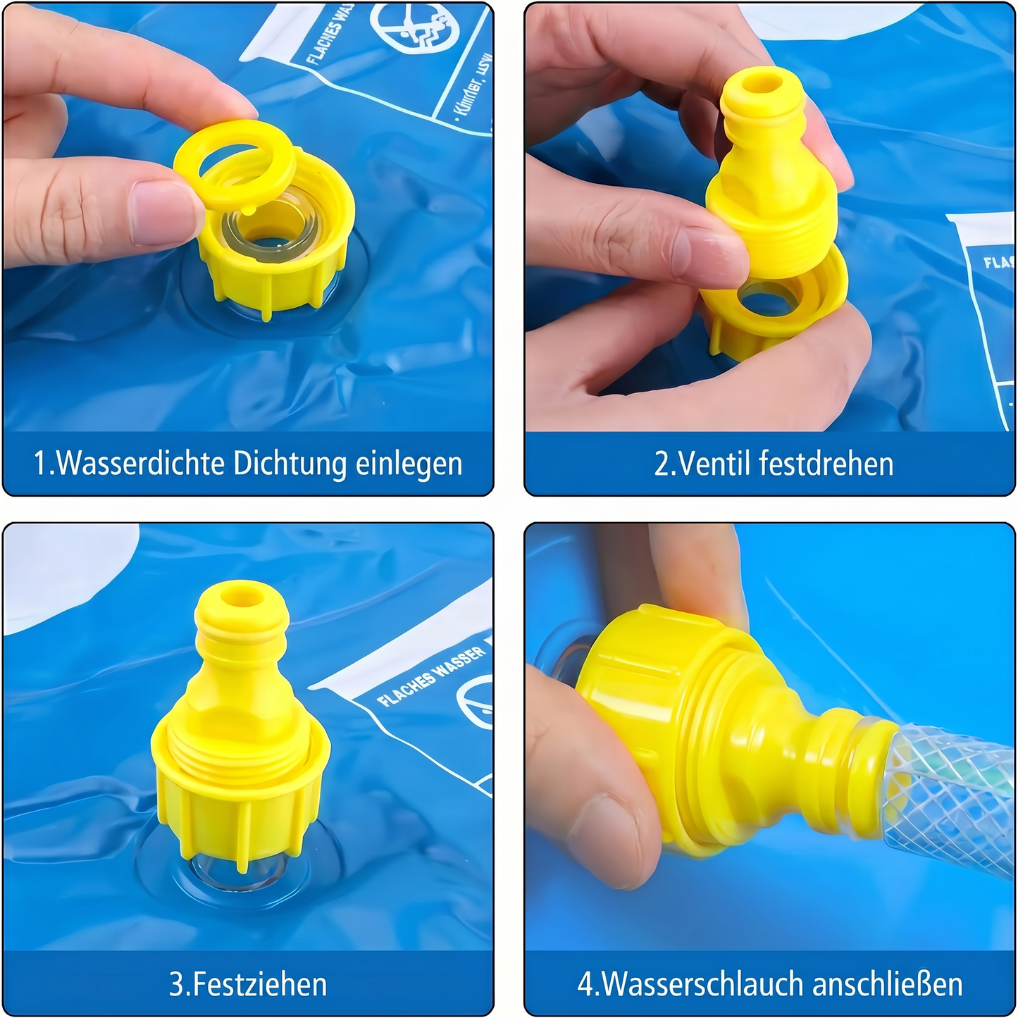 AquaJoy™ Splash Pad - rutschfeste Wasserspass für Kinder und Babys